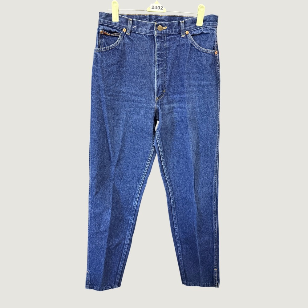 Lee Riders Jeans Womens 11 Blue Vintage High Waisted Tapered USA 28x30